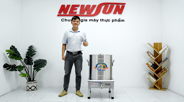Tính năng và thiết kế vượt trội của nồi nấu phở tủ điện rời 100 lít chính hãng NEWSUN