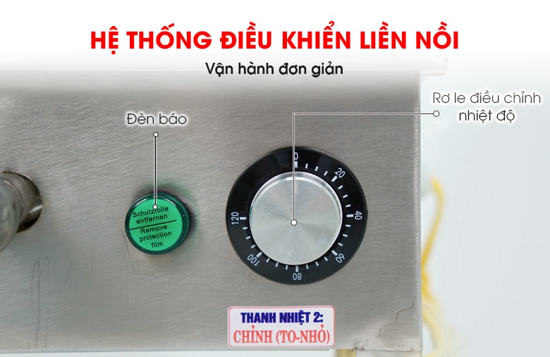 Hệ điều khiển liền nồi thông minh