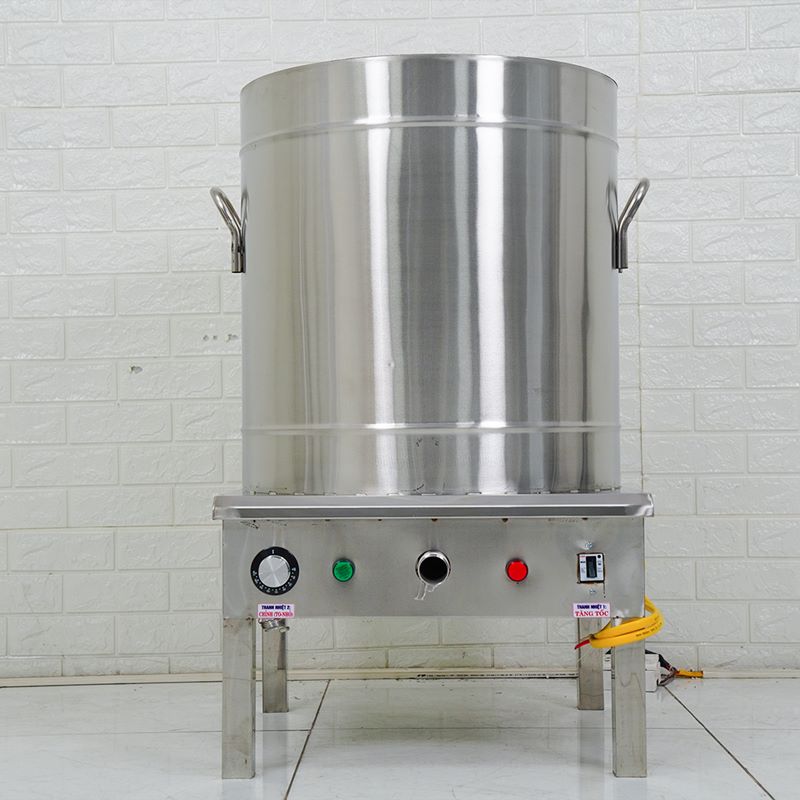 Nồi nấu phở Việt Nam 120 lít (điện liền) noi nau pho dien lien 120l 5