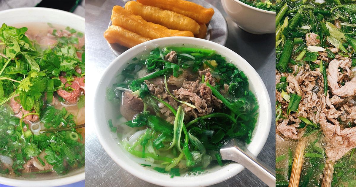 Khám phá ngay top 6 nhà hàng phở nổi tiếng ở Hà Nội