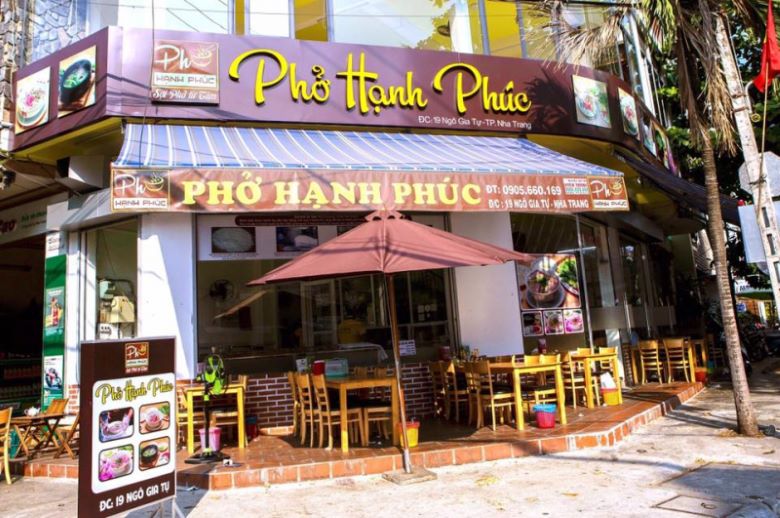 Phở Hạnh Phúc - Quán phở ngon ở Nha Trang