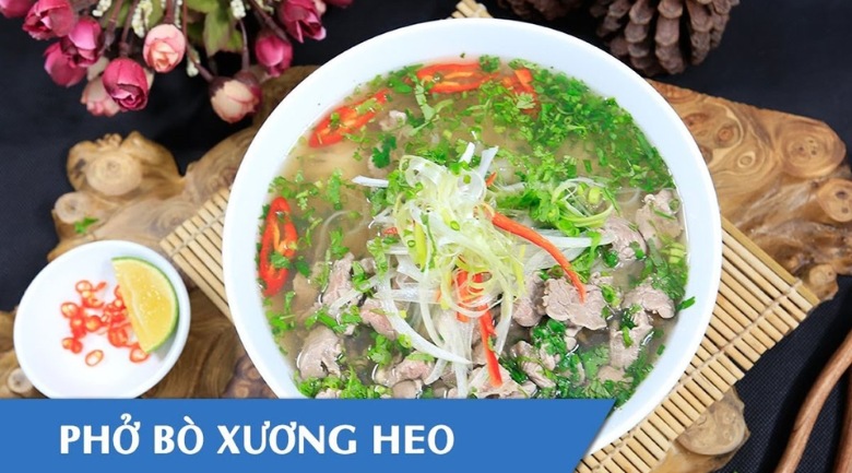 Cách nấu phở xương heo đơn giản