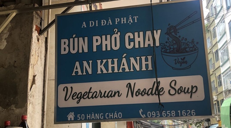 Quán phở chay An Khánh