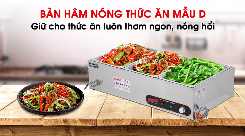 Bàn hâm nóng thức ăn BHN-D