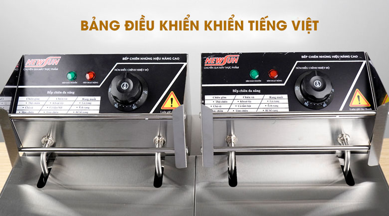 Thiết kế bảng điều khiển tiếng Việt tiện ích