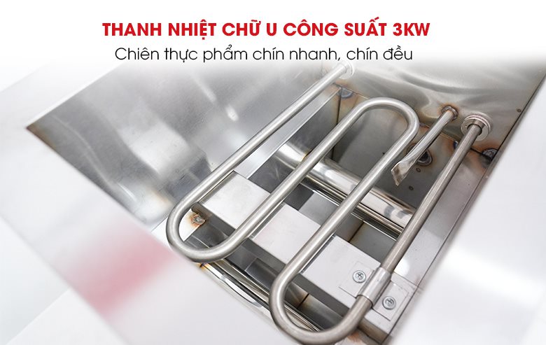 Hệ thống thanh nhiệt chữ U với công suất cao