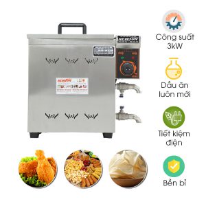 Bếp chiên tách dầu 10 lít BC-10L/TD/Đ tân tiến, hiện đại