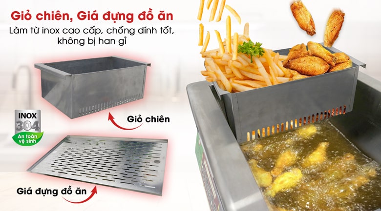 Bộ phụ kiện làm từ inox cao cấp