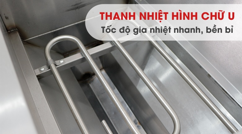 Thanh nhiệt công suất cao, gia nhiệt nhanh 