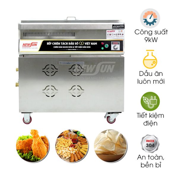 Bếp chiên tách dầu 35 lít BCTD-A35L