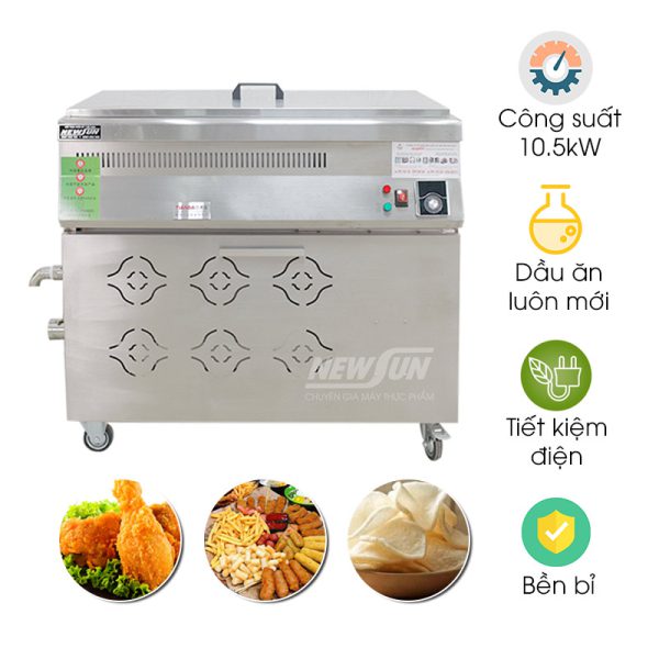 Bếp chiên tách dầu 50 lít dùng điện BCTD-A50L