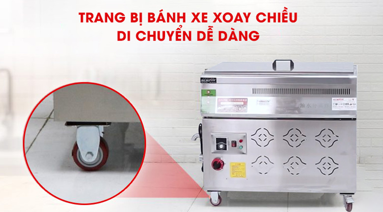 Trang bị bánh xe di chuyển