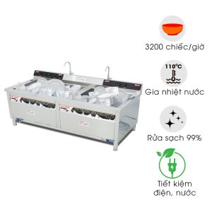 Máy rửa bát chén sóng siêu âm WDJ2400SS