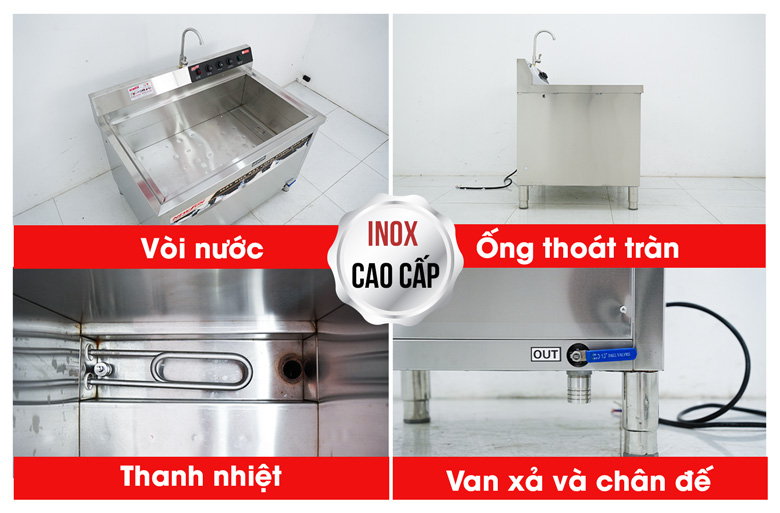 Các chi tiết khác được thiết kế tối ưu hóa