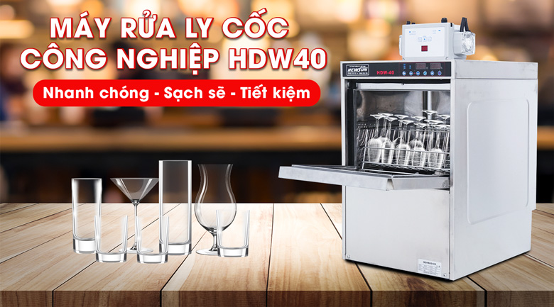 máy rửa ly MRLC-HDW40 NEWSUN