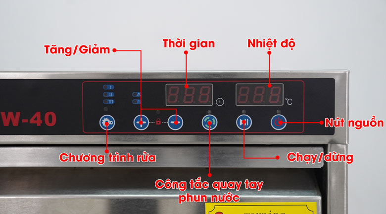 bảng điều khiển dễ dùng