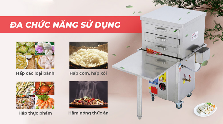 Sử dụng hấp đa sản phẩm