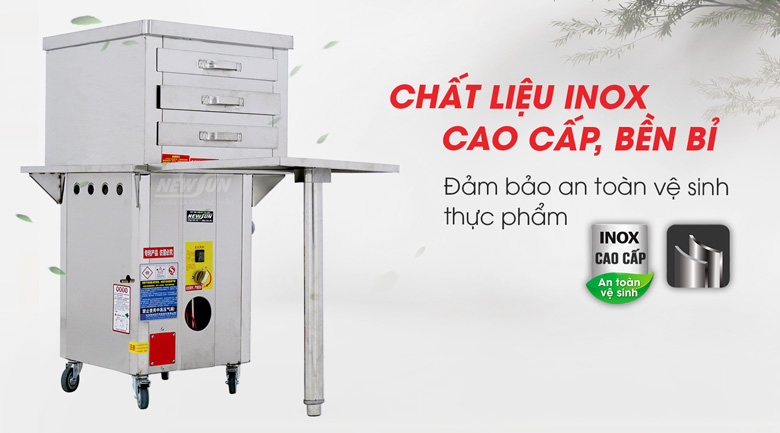 Chất liệu inox cao cấp và an toàn