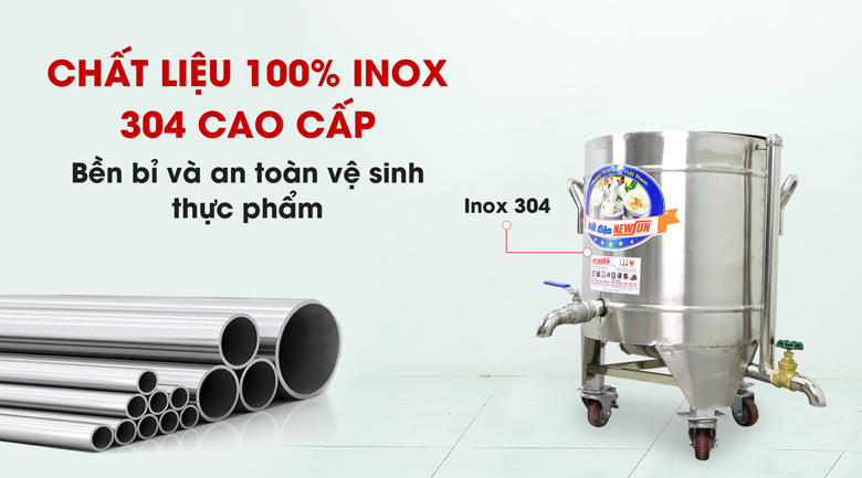 Chất liệu chế tạo inox