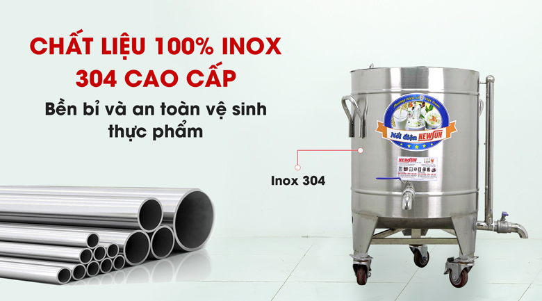 chất liệu inox cao cấp