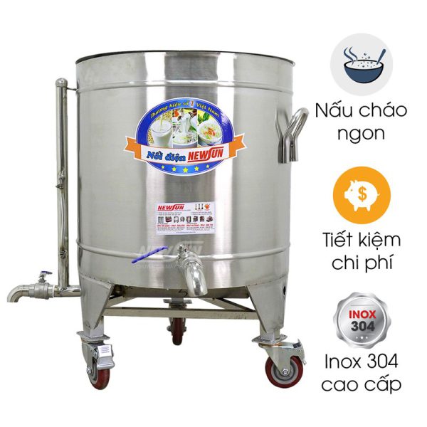 Nồi nấu cháo dinh dưỡng 100l NCTĐ100L