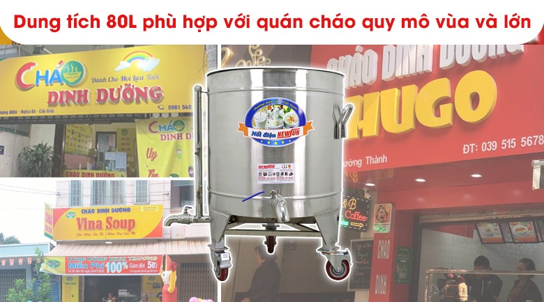 Sản phẩm phù hợp với quy mô vừa và lớn