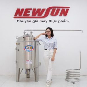 Nồi nấu rượu NR100kg