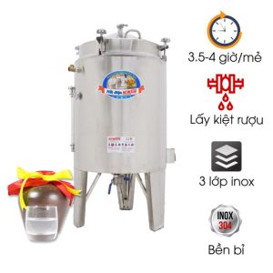 Nồi nấu rượu NR50kg