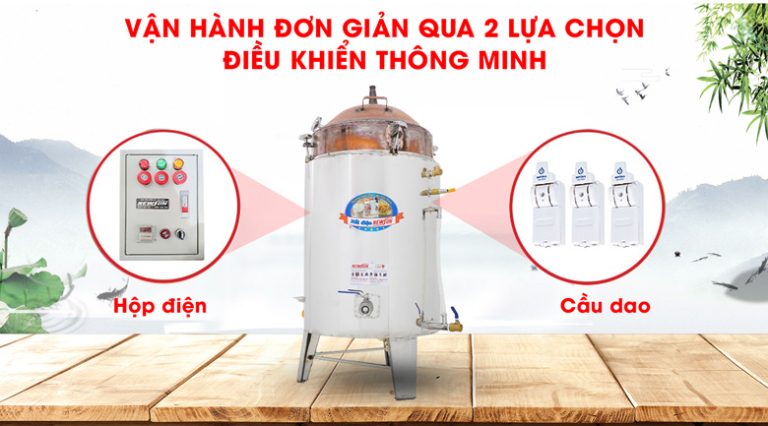 Vận hành thiết bị đơn giản