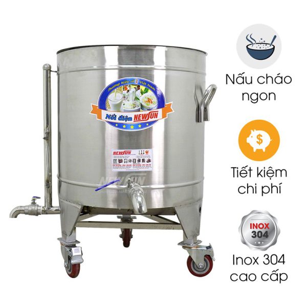 Nồi ninh cháo công nghiệp 80l NCTĐ80L