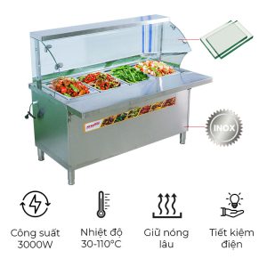 Tủ hâm nóng thức ăn THNKC-1800