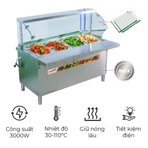 Tủ hâm nóng thức ăn THNKC-2100