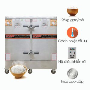 Tủ nấu cơm công nghiệp 100kg THVNĐ24K304 giải pháp hiện đại