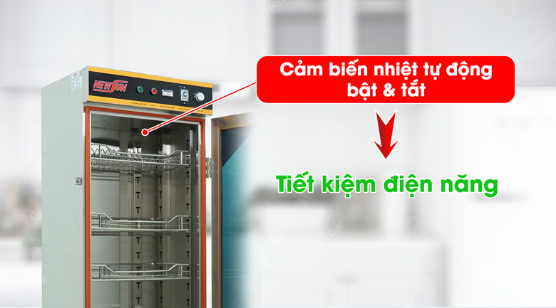 Tiết kiệm điện năng nhờ cảm biển nhiệt