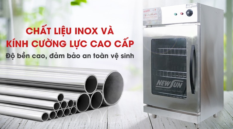 Chất liệu cao cấp, độ bền cao và an toàn vệ sinh thực phẩm 