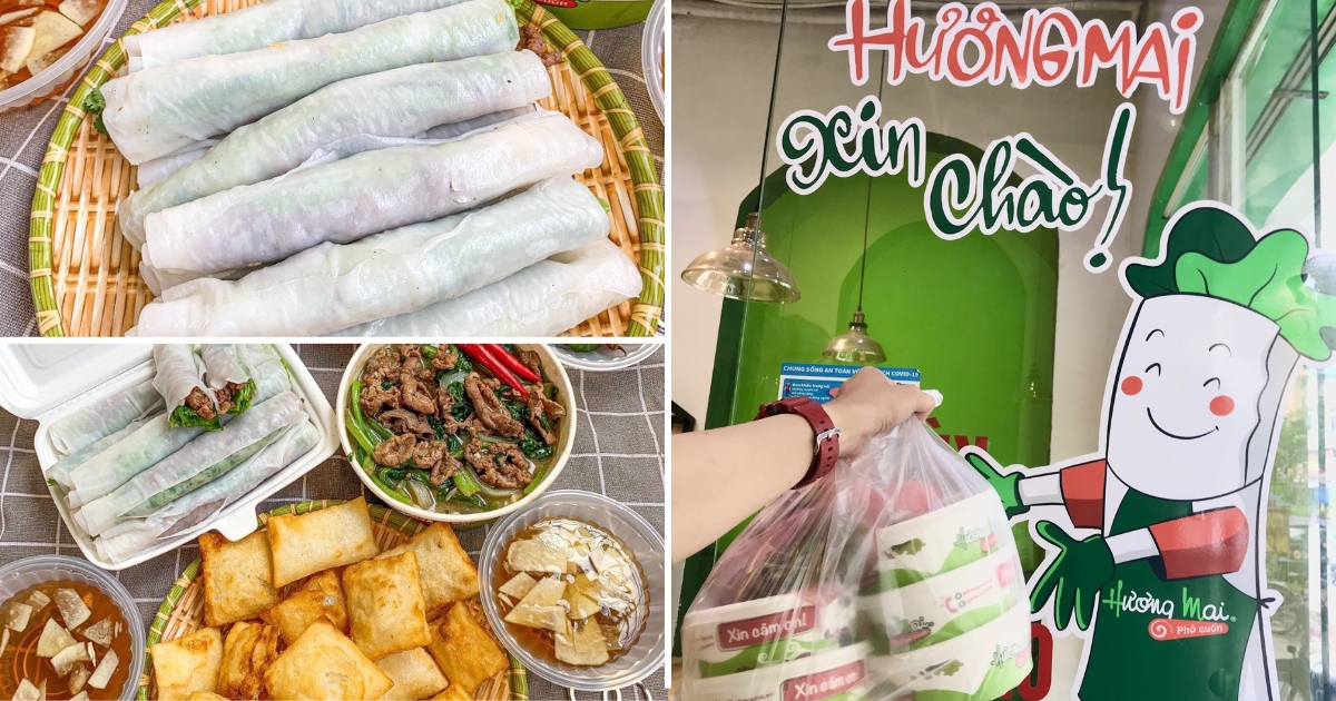 phở cuốn Mai Hương