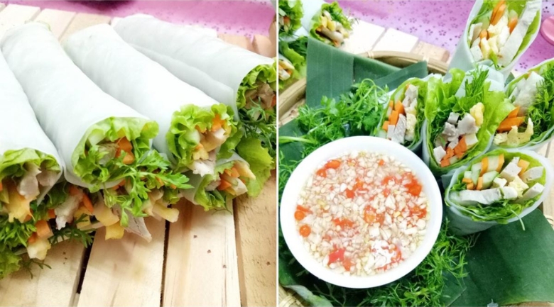 Phở cuốn thịt heo - Món ngon nhà làm, chuẩn vị nhà hàng