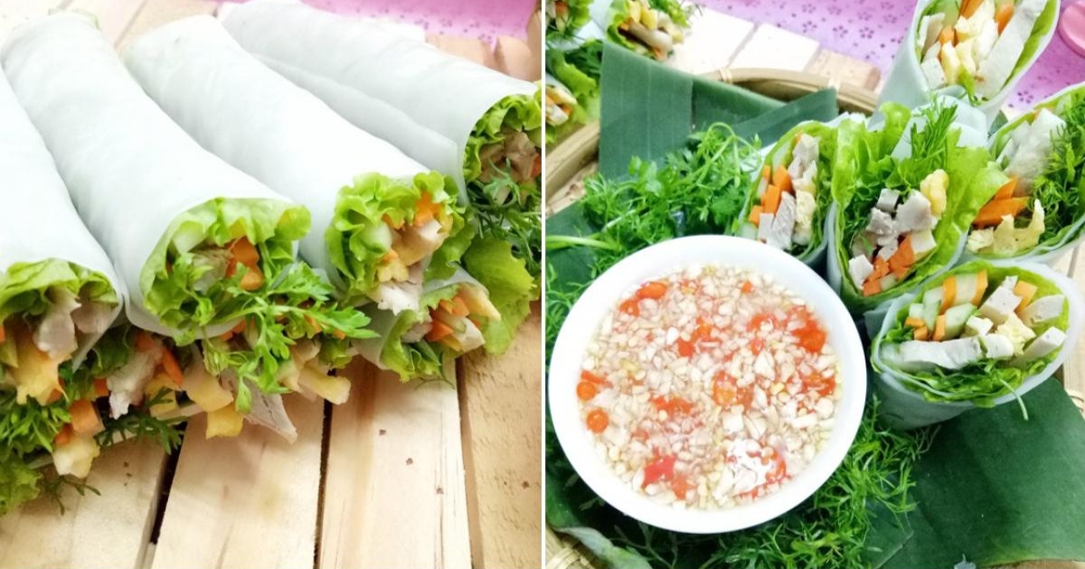 Phở cuốn thịt heo – Món ngon nhà làm, chuẩn vị nhà hàng