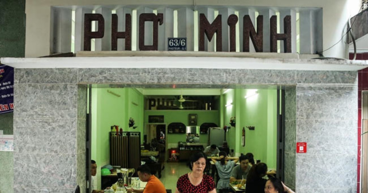 Phở Minh – Quán Phở 80 năm tuổi Sài Gòn có gì đặc biệt?