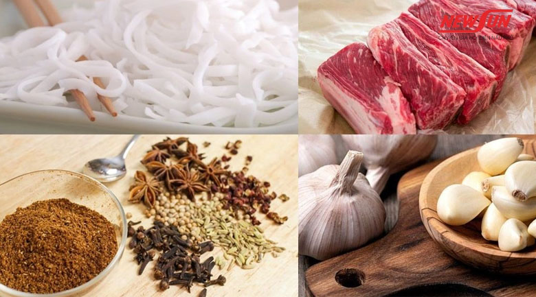 Bản đồ 6 quán phở ngon ở Lào Cai mà bất kỳ du khách cũng có quán phở ngon ở Lào Cai, nguyên liệu
