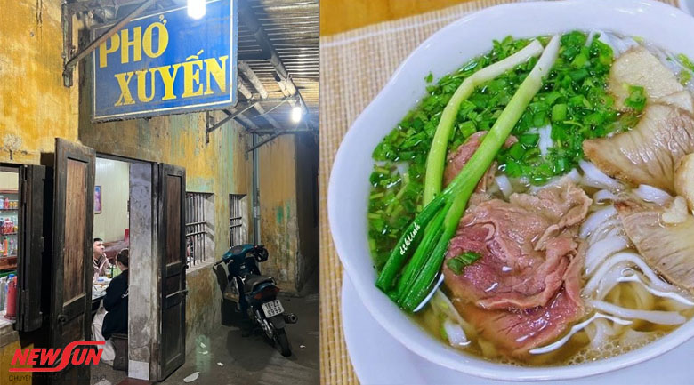 Nhanh tay ghi ngay TOP 10 quán phở ngon ở Nam Định nổi tiếng quán phở ngon ở Nam Định, phở Xuyến