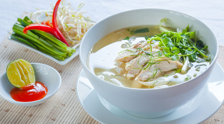quán phở ngon ở hà nam, phở gà