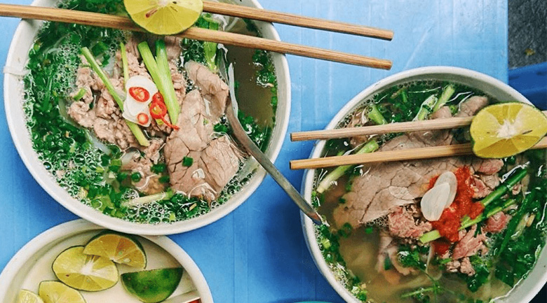 Quán phở ngon ở Hòa Bình, giá thành