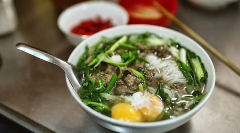 quán phở ngon ở hưng yên, chọc trứng