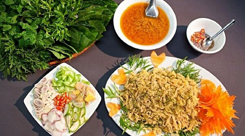 quán phở ngon ở thanh hóa, gỏi nhệch