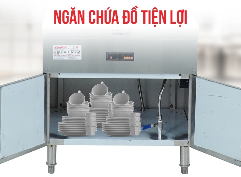 Thiết kế khay chứa đồ bên dưới 
