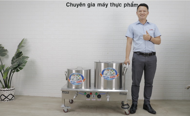 Thiết kế chung bệ gọn gàng, phù hợp mọi không gian bếp