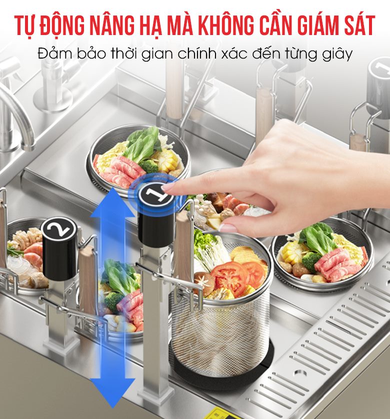 Tự động hóa thông minh, kiểm soát thời gian chính xác 