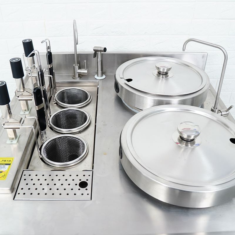 Bộ nồi nấu phở đôi và máy nhúng phở tự động JZML-3G-H30-30 ava12 ava11 bo noi nau pho doi may nhung pho mi tu dong ns jzml 3g h30 30