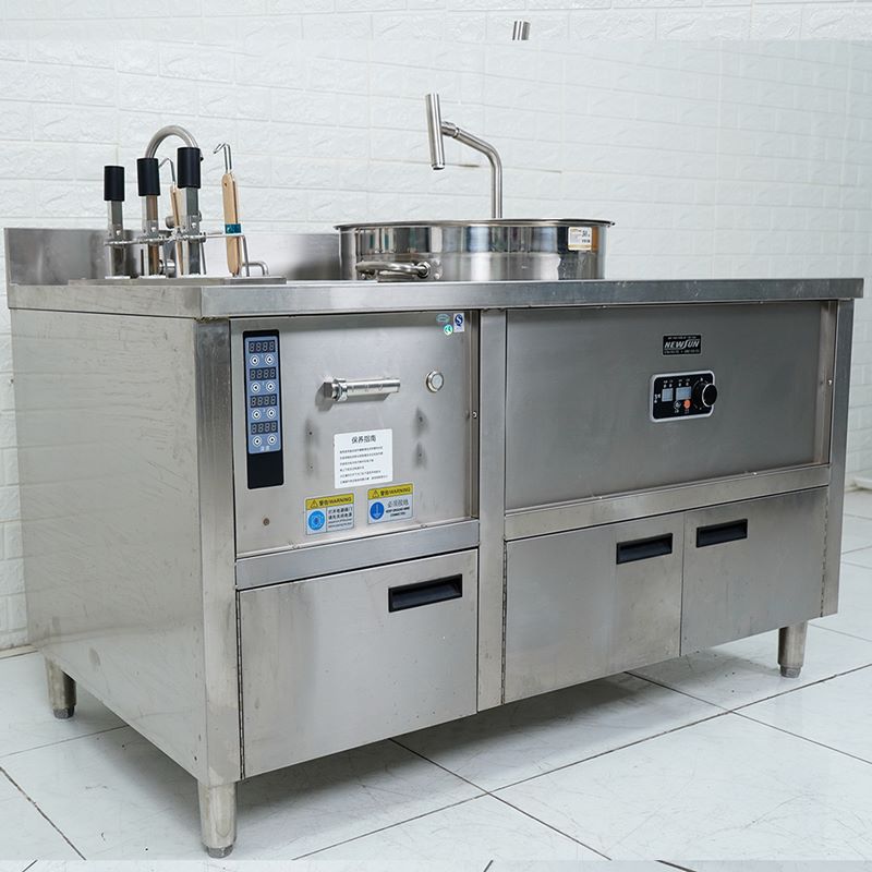 Bếp trụng mì phở tự động 3 giỏ kèm nồi nước dùng và khay gia vị NS-DB-3-503 bep trung mi pho nang ha 3 gio tich hop noi nuoc dung va khay gia vi ns db 3 503 ava2